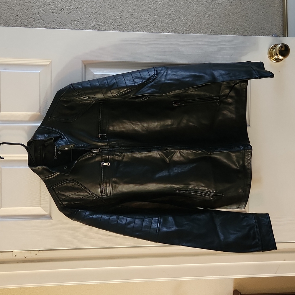 I.N.C International Concepts Vegan Leather Jacket
